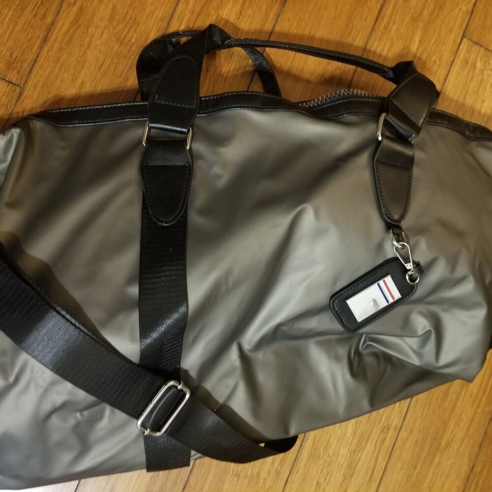 Steel Gray Water-Proof Duffel Bag